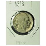 1918 Buffalo Nickel G4 Condition
