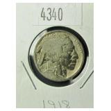 1918 Buffalo Nickel G4 Condition
