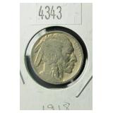 1918 Buffalo Nickel G4 Condition