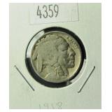 1918 Buffalo Nickel VG8 Condition