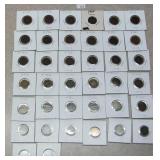 38 Assorted Indian Head Pennies worth $2.00 each