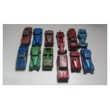Lot of 11 Tootsie Toy Cars