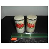 Floral Design Salt and Pepper Shakers
