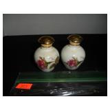 Floral Design Salt and Pepper Shakers