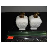 Milk Glass Salt and Pepper Shakers