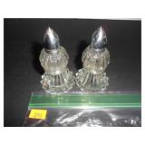 Irice NY Glass Salt and Pepper Shakers