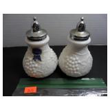 Imperial Milk Glass Salt and Pepper Shakers