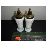 Authentic West Moreland Milk Glass Salt and