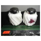 Fenton Milk Glass Salt and Pepper Shakers
