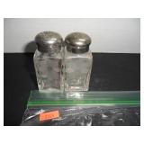 Victorian Glass Salt and Pepper Shakers