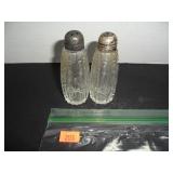 Victorian Glass Salt and Pepper Shakers