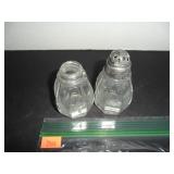Decorative Glass Salt and Pepper Shakers