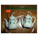 Floral Teapot Salt and Pepper Shakers