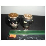 Oriental Scene Salt and Pepper Shakers