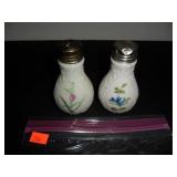 Blue & Pink Flowers Salt and Pepper Shakers
