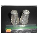 Elegant Antique Salt and Pepper Shakers