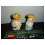 Mexican Couple Salt and Pepper Shakers