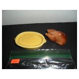Turkey & Platter Salt and Pepper Shakers
