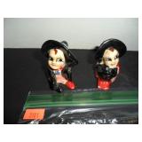 Ladybug Witches Salt and Pepper Shakers