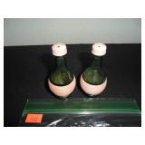 Vintage 1960's Wine Bottles Salt and Pepper