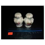 Pink Flowers Salt and Pepper Shakers