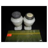 White Vase Salt and Pepper Shakers