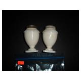 White Vase Salt and Pepper Shakers