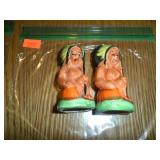 Native Salt and Pepper Shakers