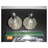 Fostoria Glass Salt and Pepper Shakers