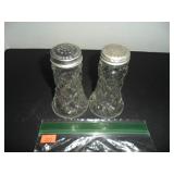 Fostoria Glass Salt and Pepper Shakers