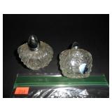 Irice Glass Salt and Pepper Shakers