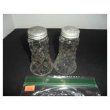 Western Germany Glass Salt and Pepper Shakers