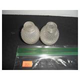 Clear Glass Salt and Pepper Shakers