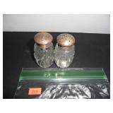 Clear Glass Salt and Pepper Shakers
