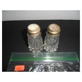 Clear Glass Salt and Pepper Shakers