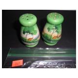 Vintage Hand Painted Salt and Pepper Shakers