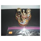 Japanese Satsuma Cruet set