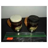 1970's Beer Mug  Salt and Pepper Shakers