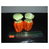 Carrots Salt and Pepper Shakers