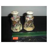 RARE Nippon Hand Painted Salt and Pepper Shakers