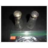 Decorative Glass Salt and Pepper Shakers