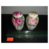 Victorian Rose Salt and Pepper Shakers