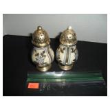 Dixon Flower Scene Salt and Pepper Shakers