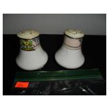 Japan Flower Design Salt and Pepper Shakers