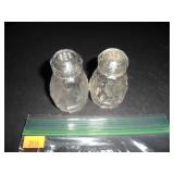 Decorative Glass Salt and Pepper Shakers