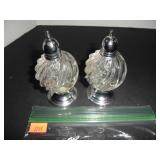 Irice Glass Salt and Pepper Shakers