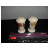 Red & Yellow Flower Salt and Pepper Shakers