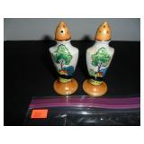 Hand Painted Japan Trico Salt and Pepper Shakers