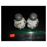 White & Brown Salt and Pepper Shakers