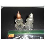 Vintage Royal Glass Salt and Pepper Shakers